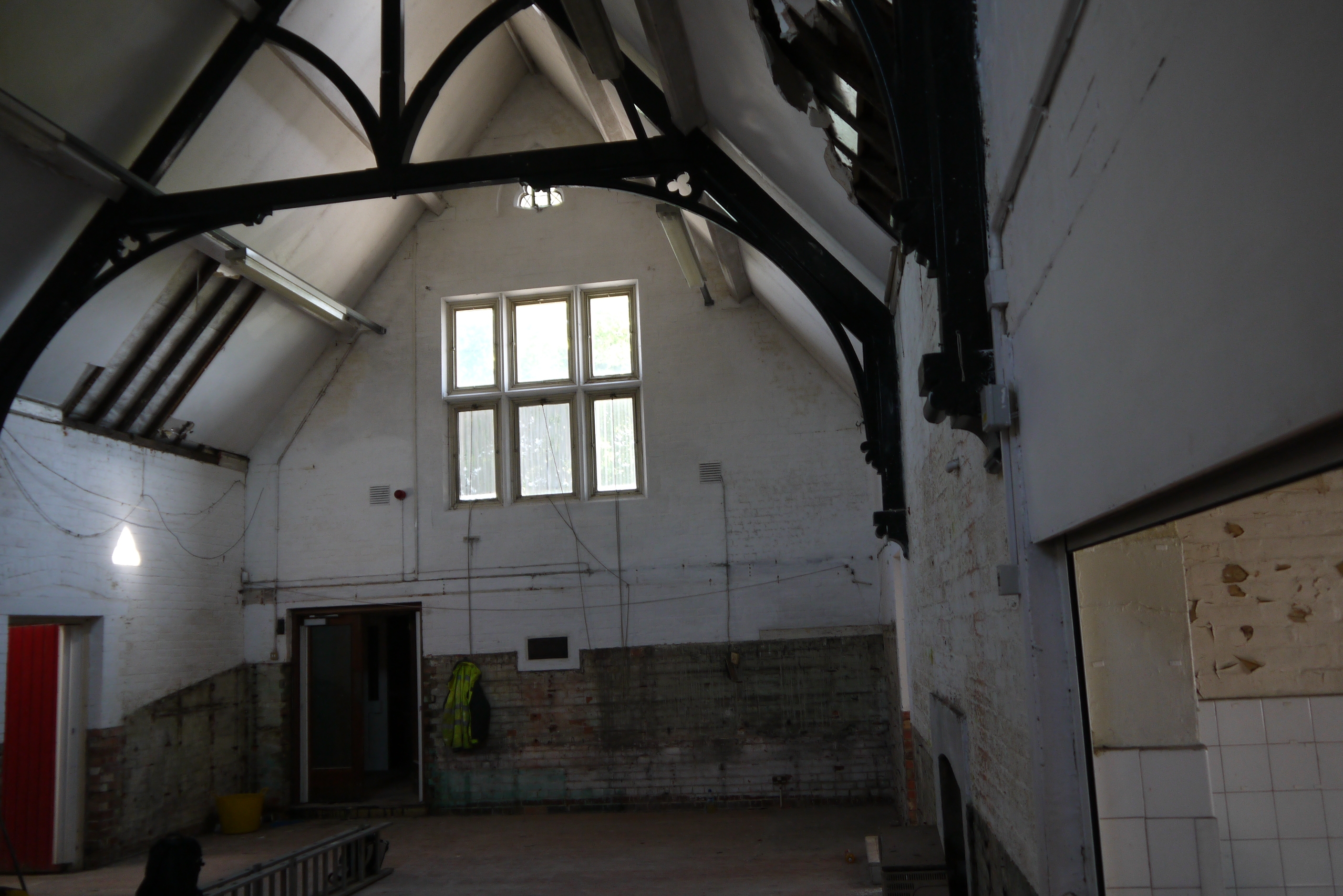 Former Redbridge Primary School is currently being transformed into offices.