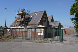 Former Redbridge Primary School is currently being transformed into offices.